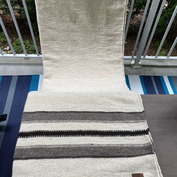 100% Wool handmade Blanket//Rug Huge Size - Picture 4 of 4